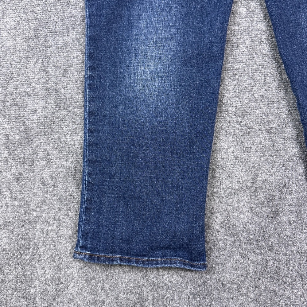 Chicos So Slimming Girlfriend Slim Leg Crop Jean US Size 14P 2.5P Mid Rise Denim - Picture 10 of 16